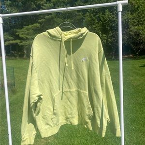 XXL Nike Neon Green Hoodie
